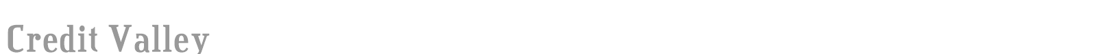 Credit Valley font preview
